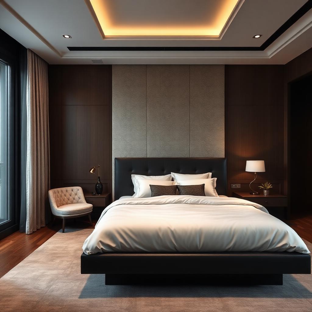 Schlafzimmer – Räume eines größeren Apartments.